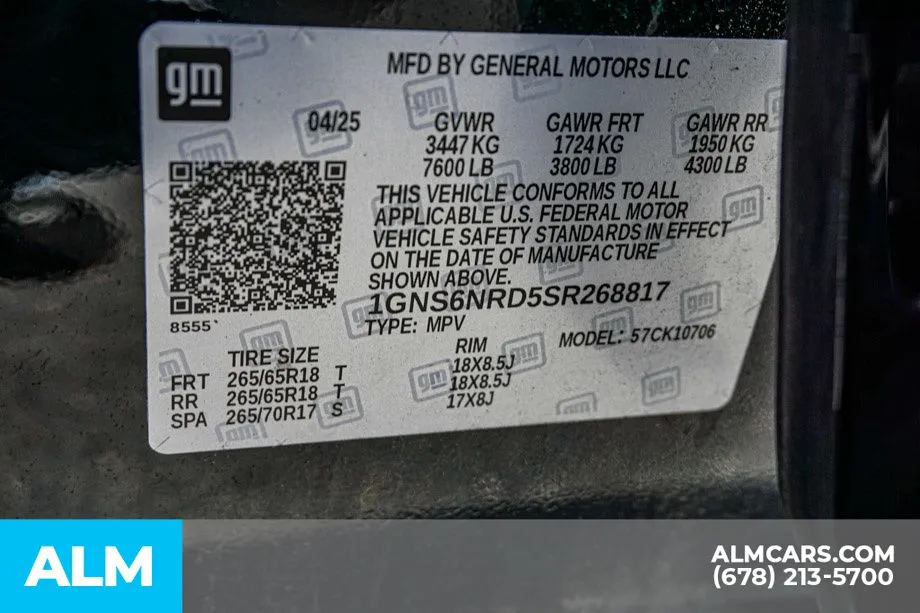 2025 Chevrolet Tahoe LT - Photo 61