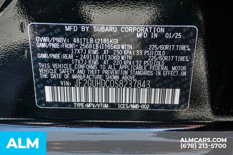 2025 Subaru Crosstrek Premium - Photo 58