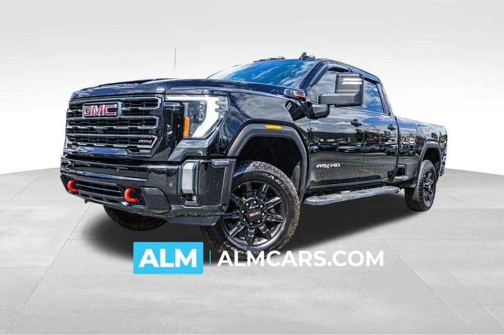 Black 2024 GMC Sierra 2500 HD AT4 for sale in Kennesaw, GA