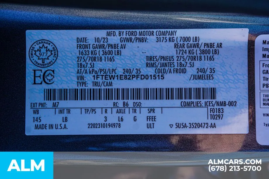 2023 Ford F-150 Tremor - Photo 61