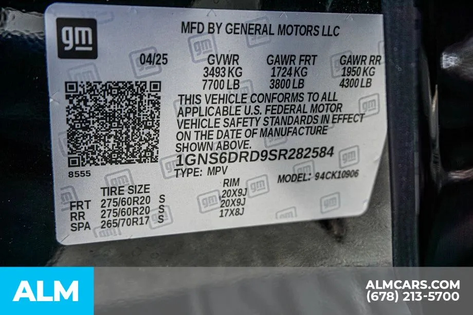 2025 Chevrolet Suburban Z71 - Photo 60