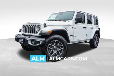 White 2025 Jeep Wrangler Sahara for sale in Kennesaw, GA