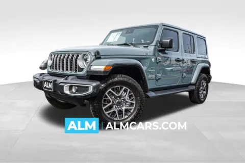 Gray 2024 Jeep Wrangler Sahara for sale in Kennesaw, GA