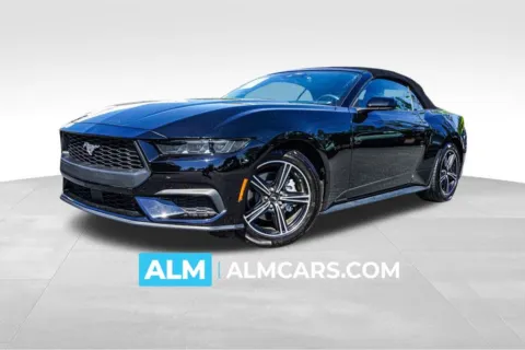 Black 2025 Ford Mustang EcoBoost Premium for sale in Kennesaw, GA