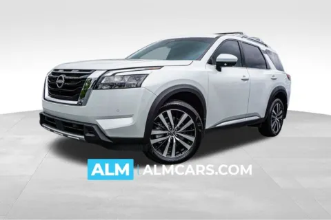White 2025 Nissan Pathfinder Platinum for sale in Kennesaw, GA
