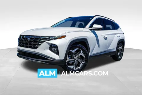 White 2022 Hyundai Tucson Limited for sale in Kennesaw, GA