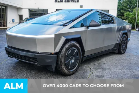Another view of 2025 Tesla Cybertruck for sale in Kennesaw, GA at ALM Kennesaw
