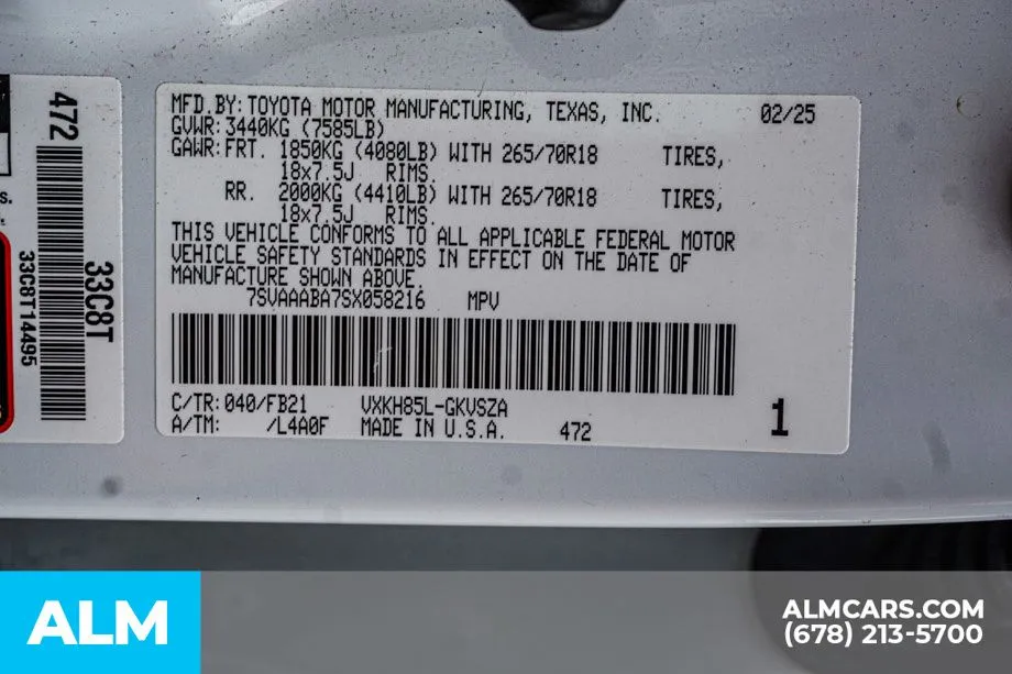 2025 Toyota Sequoia SR5 - Photo 63