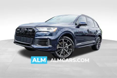 Blue 2023 Audi Q7 55 Premium Plus for sale in Kennesaw, GA