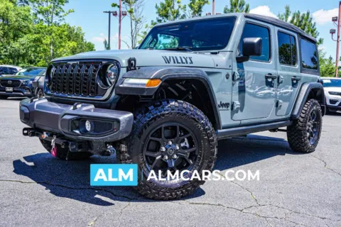 Blue 2025 Jeep Wrangler Willys for sale in Kennesaw, GA