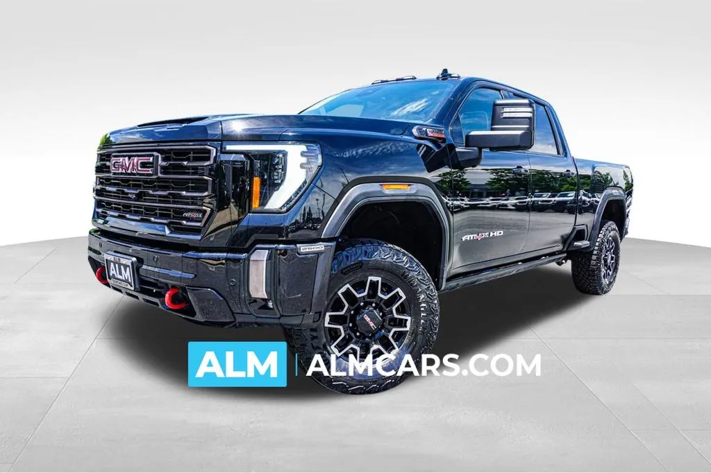 Black 2024 GMC Sierra 2500 HD AT4X for sale in Kennesaw, GA