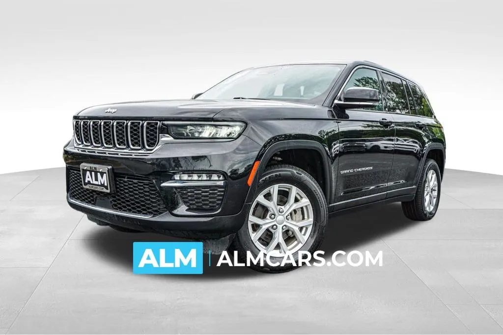 Black 2023 Jeep Grand Cherokee Limited for sale in Kennesaw, GA