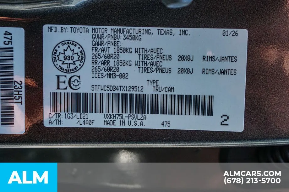 2026 Toyota Tundra Limited - Photo 62