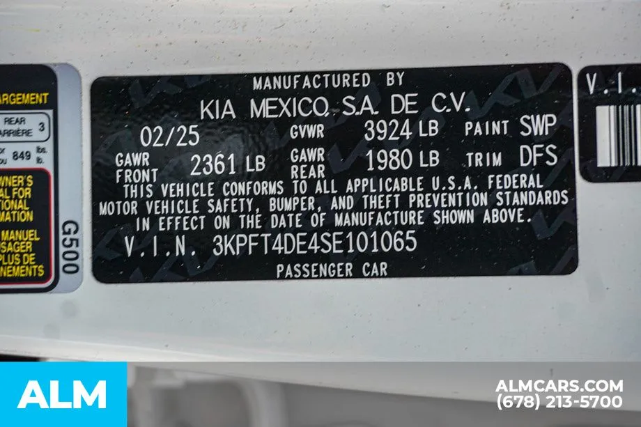 2025 Kia K4 LXS - Photo 55