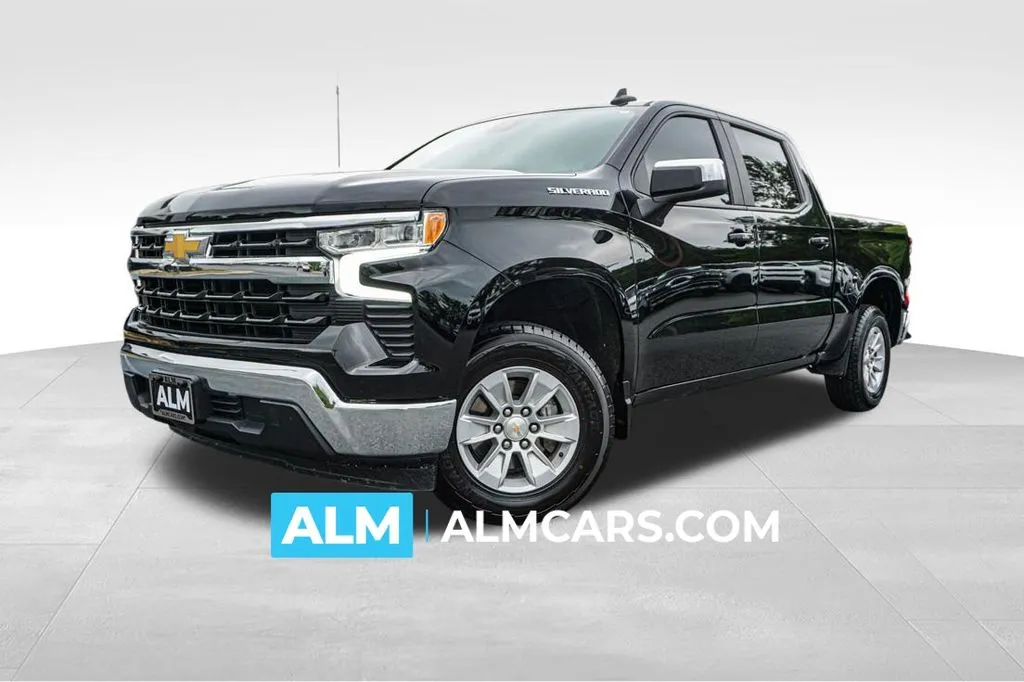 Black 2025 Chevrolet Silverado 1500 LT for sale in Kennesaw, GA