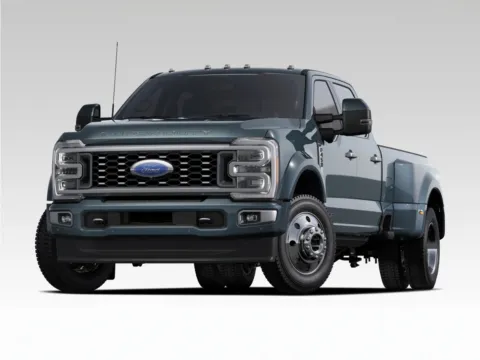 Silver 2023 Ford F-450SD Platinum for sale in Kennesaw, GA