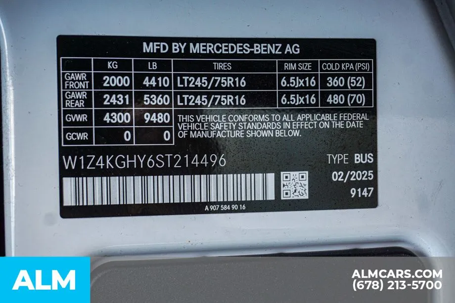 2025 Mercedes-Benz Sprinter Passenger Van Base - Photo 60