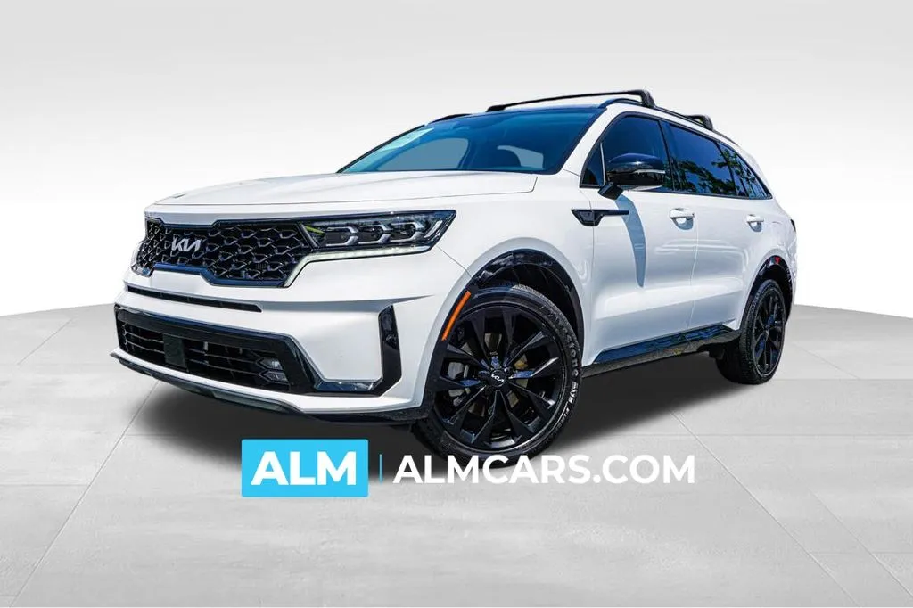 White 2022 Kia Sorento SX for sale in Kennesaw, GA
