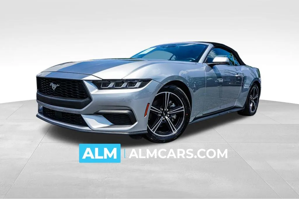 Silver 2024 Ford Mustang EcoBoost Premium for sale in Kennesaw, GA