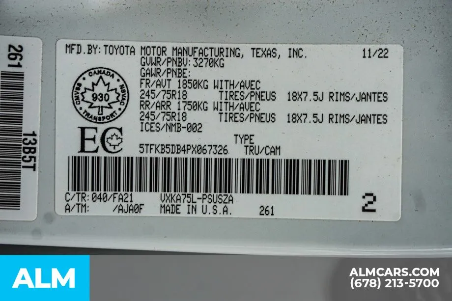 2023 Toyota Tundra SR - Photo 57