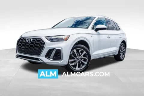 White 2024 Audi Q5 45 S line Premium for sale in Kennesaw, GA