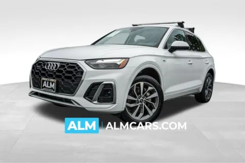 White 2024 Audi Q5 45 S line Premium for sale in Kennesaw, GA