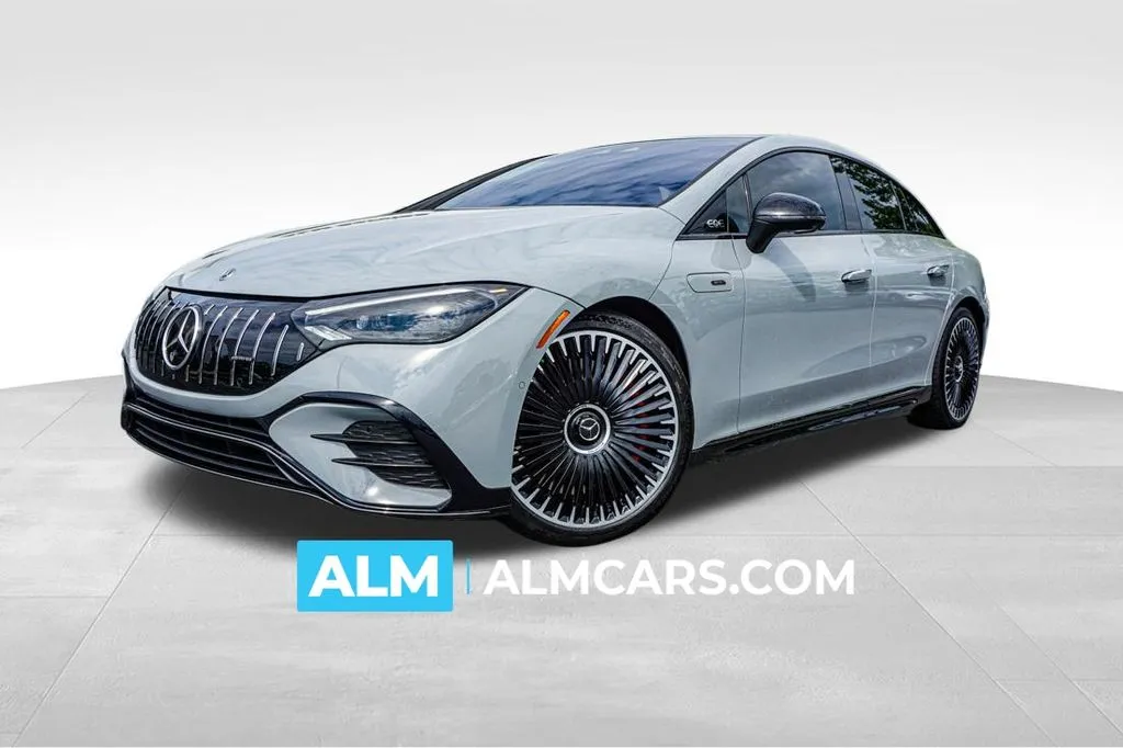 Used 2023 Mercedes-Benz EQE AMG EQE 53 with VIN W1KEG5DB3PF027054 for sale in Kennesaw, GA