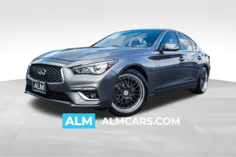 Gray 2023 INFINITI Q50 LUXE for sale in Kennesaw, GA
