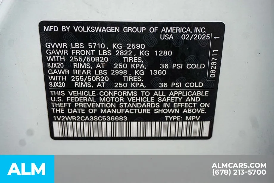 2025 Volkswagen Atlas SE w/Tech - Photo 61