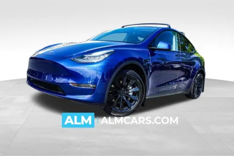 Blue 2020 Tesla Model Y Long Range for sale in Kennesaw, GA