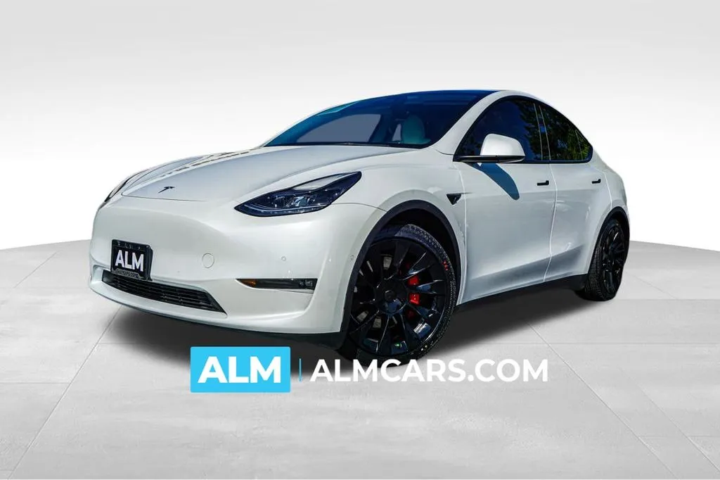 Used 2022 Tesla Model Y Performance with VIN 7SAYGDEF9NF390417 for sale in Kennesaw, GA