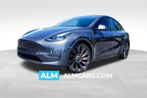 Silver 2021 Tesla Model Y Performance for sale in Kennesaw, GA