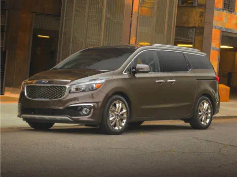 Black 2017 Kia Sedona LX for sale in Kennesaw, GA