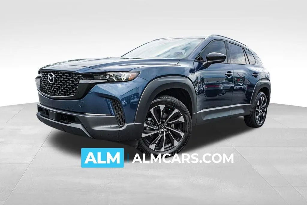 Blue 2025 Mazda CX-50 Hybrid Premium Plus for sale in Kennesaw, GA