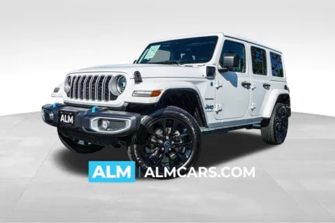 White 2024 Jeep Wrangler Sahara 4xe for sale in Kennesaw, GA