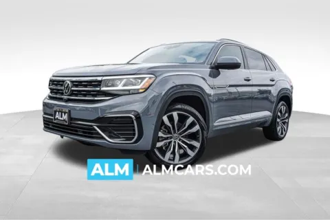 Gray 2022 Volkswagen Atlas Cross Sport 3.6L V6 SEL Premium R-Line for sale in Kennesaw, GA