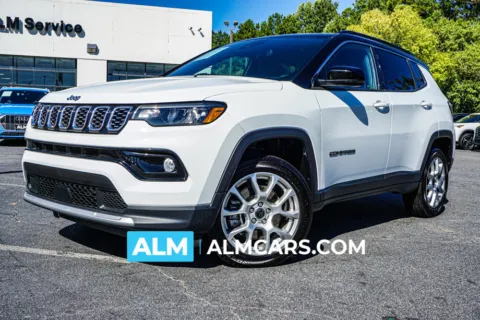 White 2025 Jeep Compass Limited for sale in Kennesaw, GA