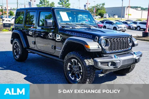 Another view of 2024 Jeep Wrangler Rubicon 4xe for sale in Kennesaw, GA at ALM Kennesaw