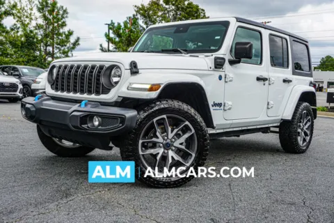 White 2024 Jeep Wrangler Sport S 4xe for sale in Kennesaw, GA