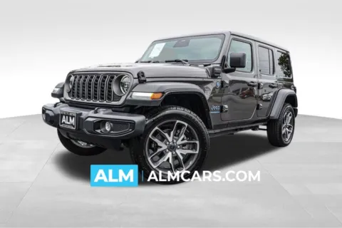 Gray 2025 Jeep Wrangler Sport S 4xe for sale in Kennesaw, GA
