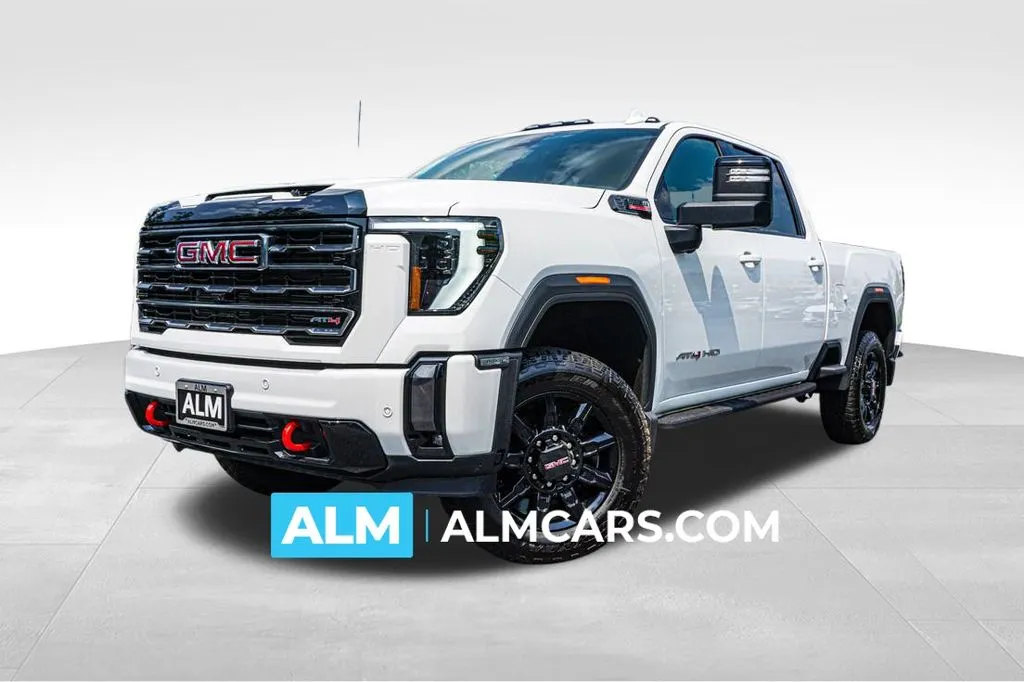 White 2024 GMC Sierra 3500HD AT4 for sale in Kennesaw, GA
