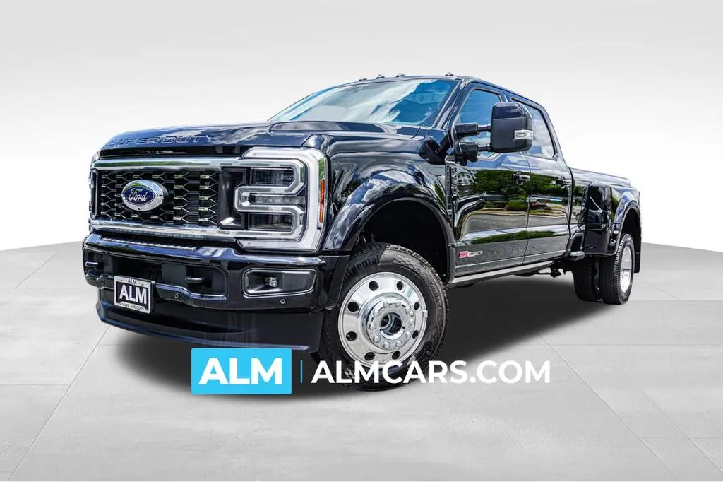 Black 2025 Ford F-450SD Platinum for sale in Kennesaw, GA