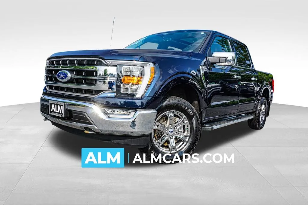 Blue 2022 Ford F-150 Lariat for sale in Kennesaw, GA