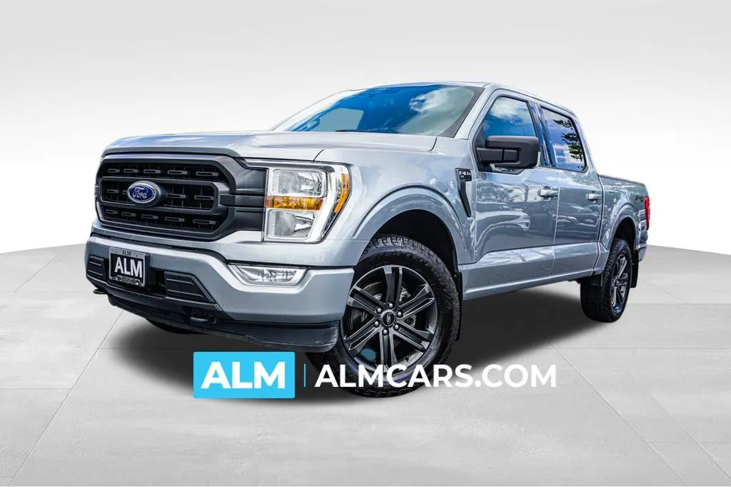 Silver 2021 Ford F-150 XLT for sale in Kennesaw, GA