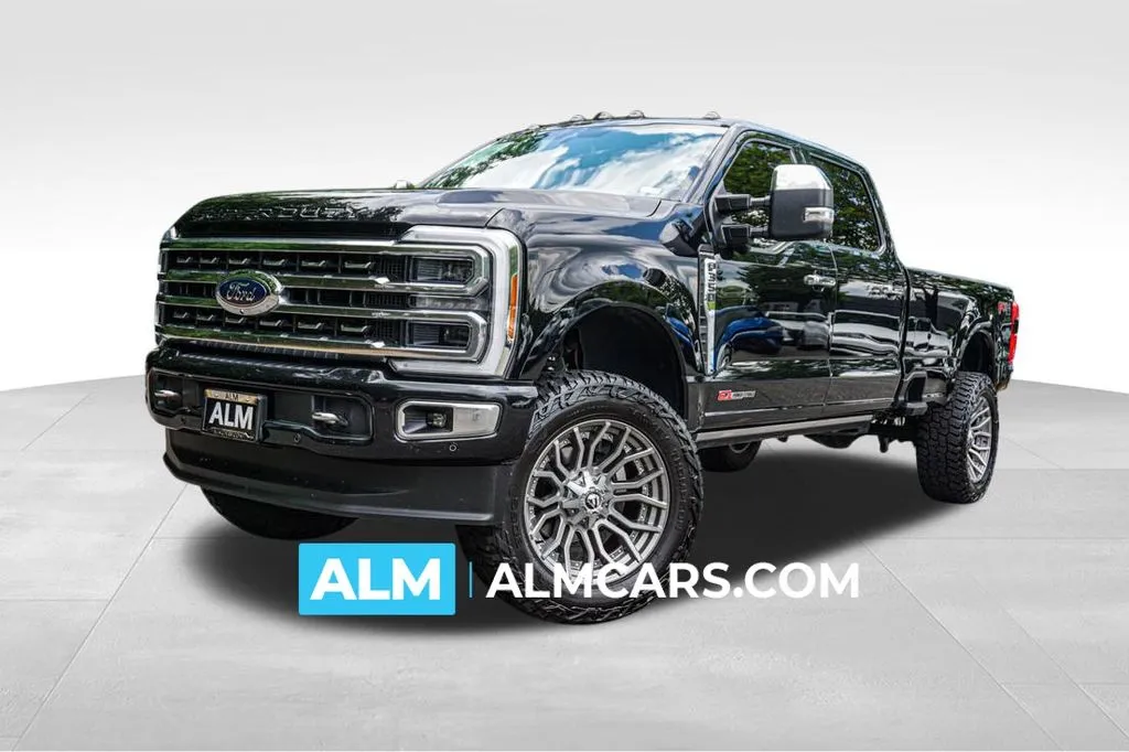 Black 2023 Ford F-350SD Platinum for sale in Kennesaw, GA