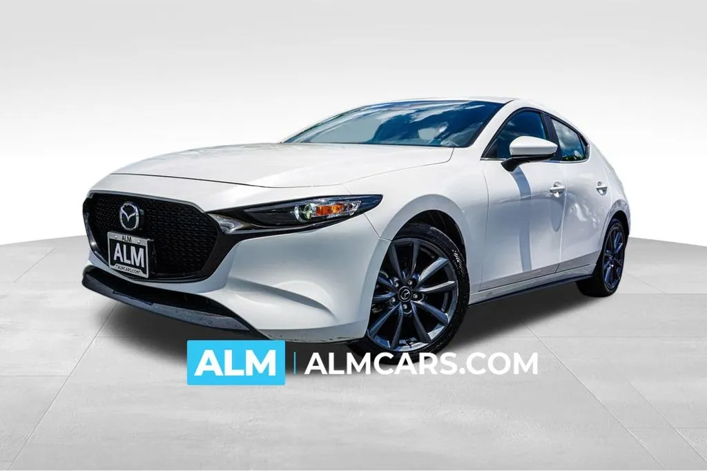 White 2023 Mazda Mazda3 2.5 S Preferred Package for sale in Kennesaw, GA