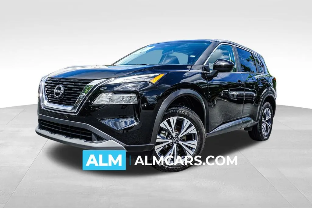 Black 2023 Nissan Rogue SV for sale in Kennesaw, GA
