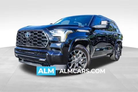 Black 2024 Toyota Sequoia Platinum for sale in Kennesaw, GA