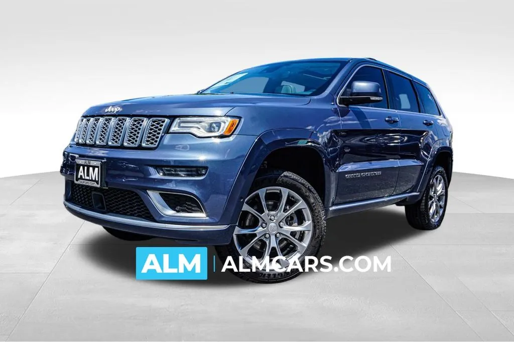 Blue 2021 Jeep Grand Cherokee Summit for sale in Kennesaw, GA