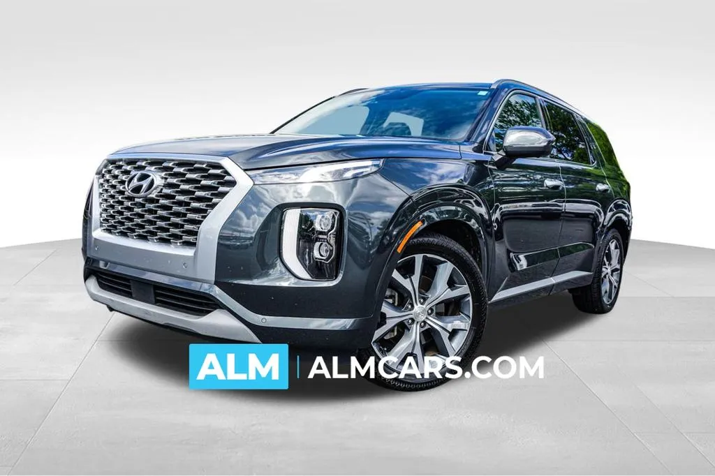 Gray 2021 Hyundai Palisade Limited for sale in Kennesaw, GA
